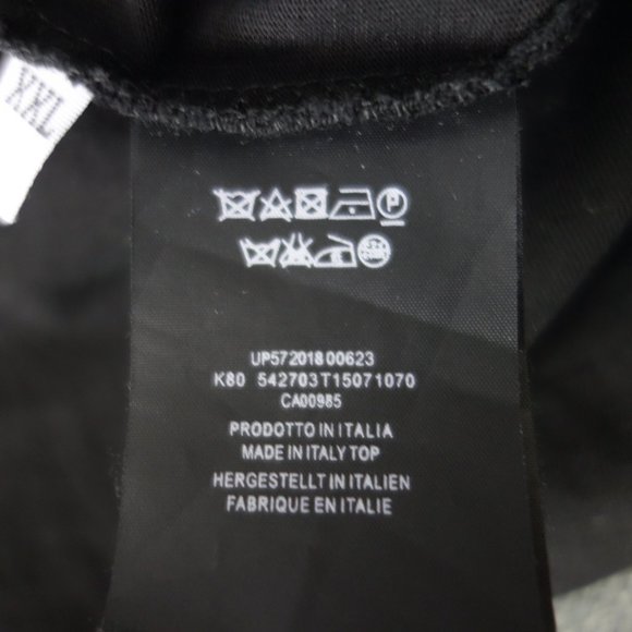 GIVENCHY PARIS 3 AVENUS GEORGEV Black Made in Italy T-Shirt Size XXL - Picture 6 of 9